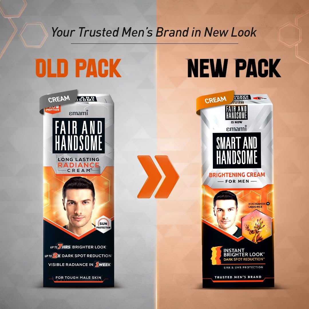 Fair and Handsome Long Lasting Radiance Cream Pro-Peptide - Swadesiicart