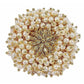 Gold-Polished Pearl Beads Polki Ring | Swadesiicart