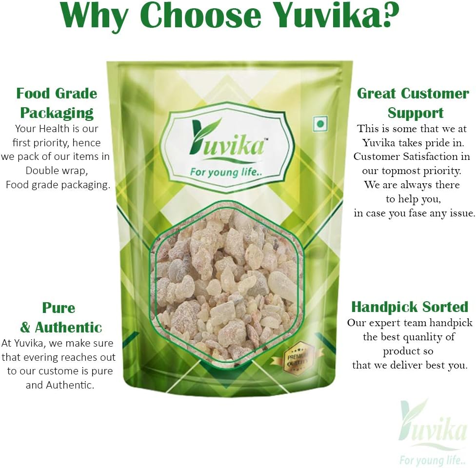 Yuvika Gond Kondru | Shallaki Gum - Boswellia Serrata Gum | Swadesiicart