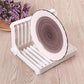 White Color - Folding Plastic Kitchen Dish Rack Stand Plate Holder - 2 Piece - Swadesiicart