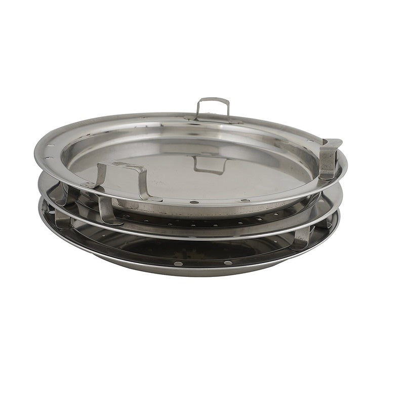 Kitchen Sandwich Bottom Multi kadai Idly Cooker Dhokla and Plate - Swadesiicart