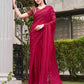 Tikhi Imli Striped Satin Ready to Wear Saree | Swadesiicart