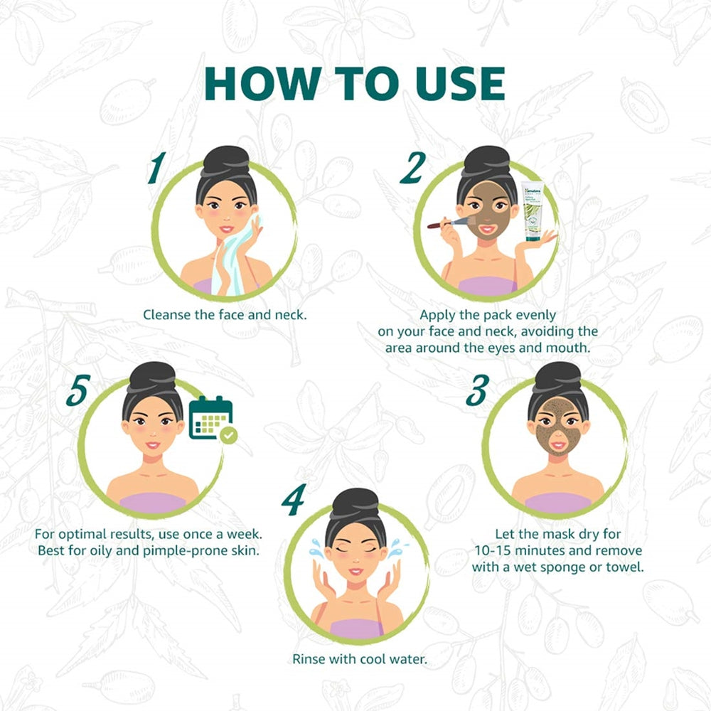 Himalaya Herbals Purifying Neem Pack - Swadesiicart