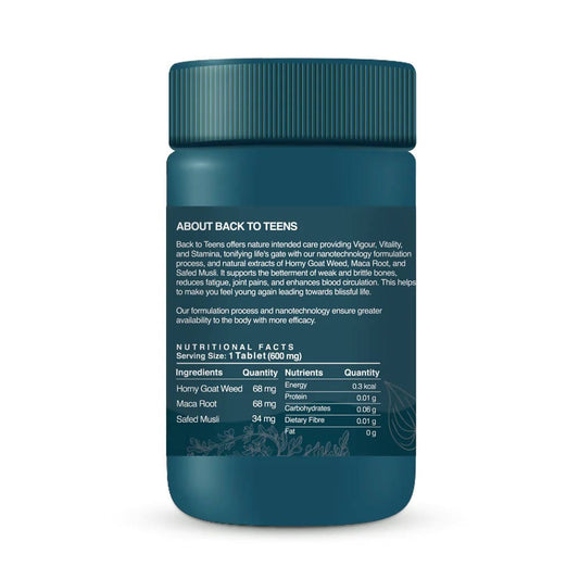 Zeroharm Back to Teens Tablets - Swadesiicart