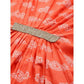 Ahalyaa Women's Traditional wear Kurta Set - Rust | Swadesiicart