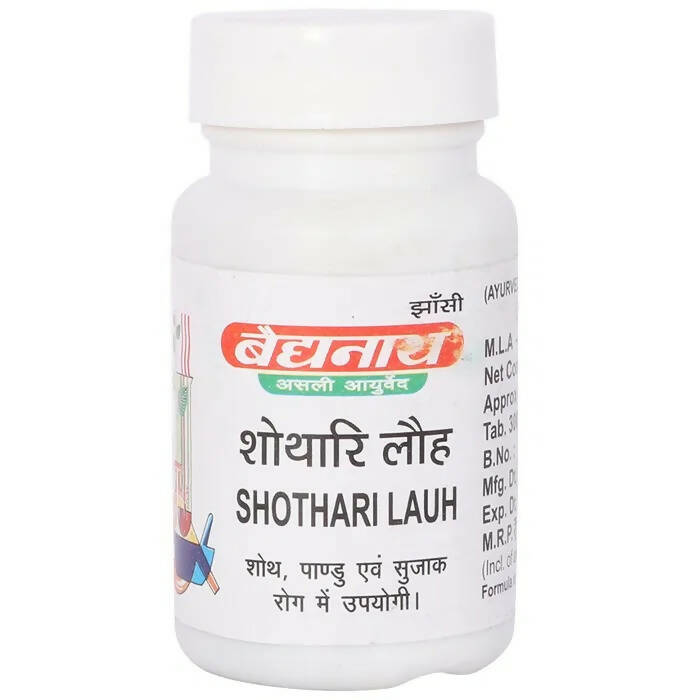 Baidyanath Jhansi Shothari Lauh Tablets - Ayurvedant Pvt. Ltd.