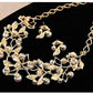 Gold-Toned Alloy Pearl Studded Long Haar Necklace - The Pari | Swadesiicart
