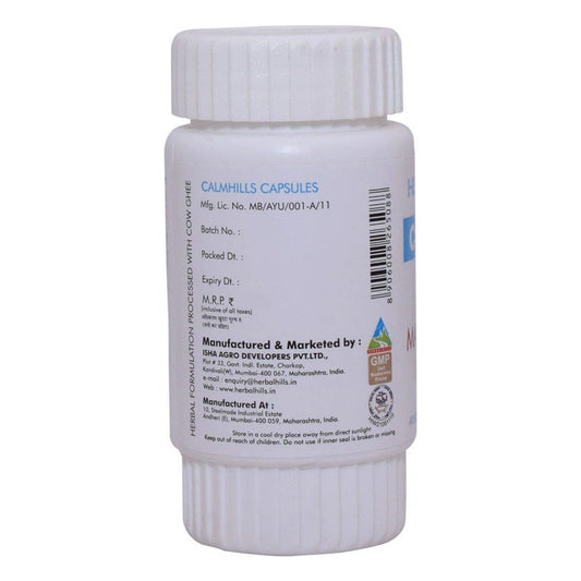 Herbal Hills Ayurveda Calmhills Capsules