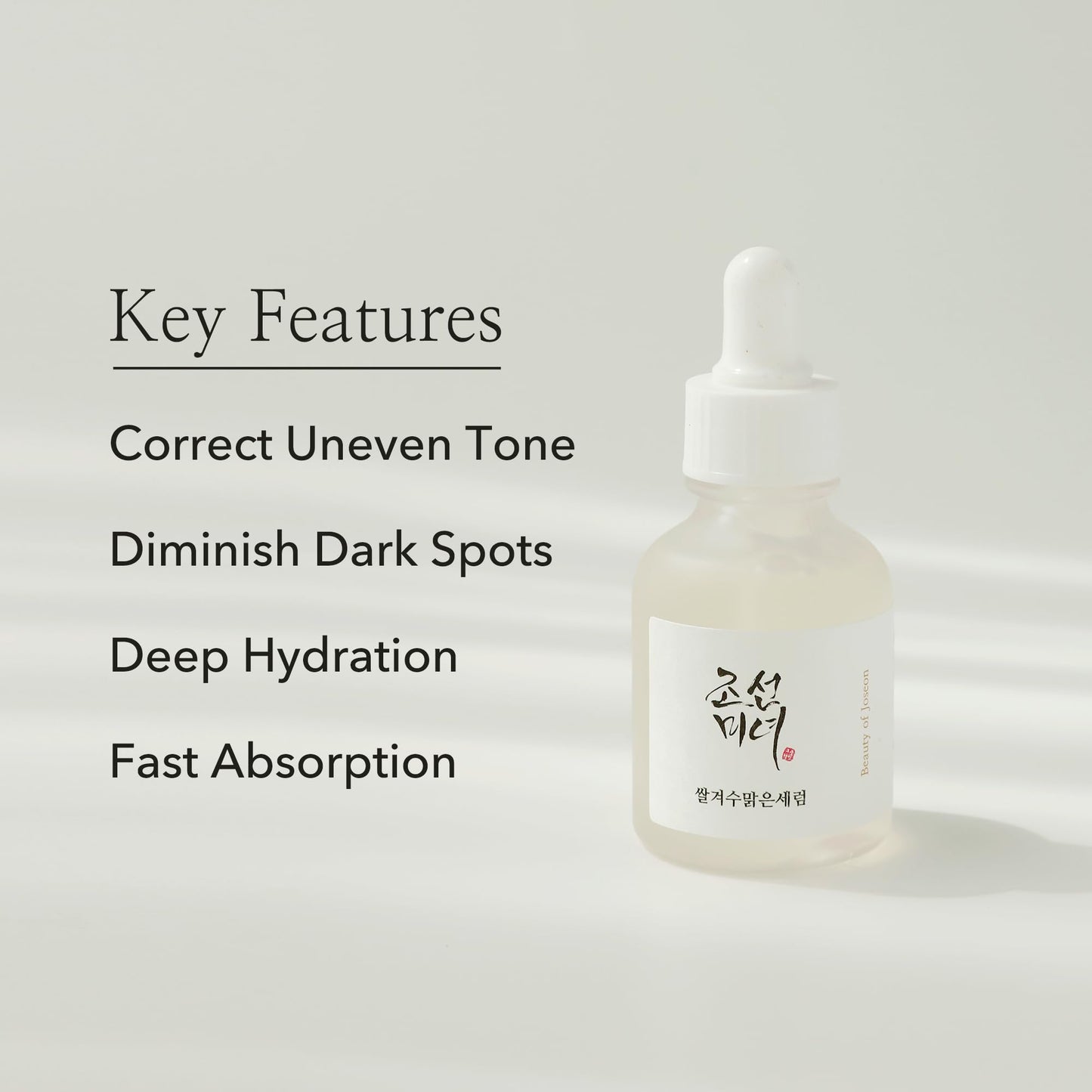Beauty of Joseon Glow Deep Serum: Rice + Arbutin - Korean Skincare | Swadesiicart