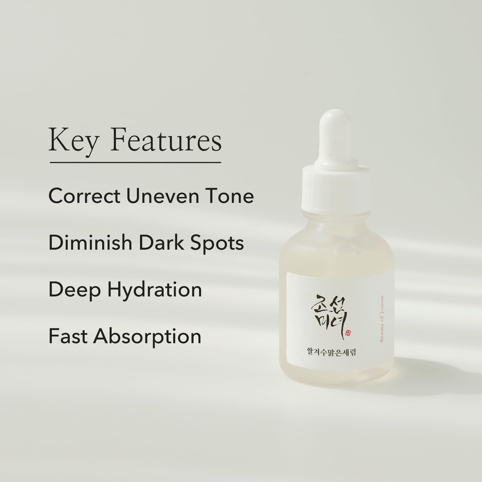 Beauty of Joseon Glow Deep Serum: Rice + Arbutin - Korean Skincare | Swadesiicart