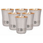 Copper Glass Tumbler Set, Drink ware - 6 Pieces - Swadesiicart