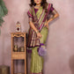 Aastha Fashion Mehndi Kalamkari Silk Weaving Saree