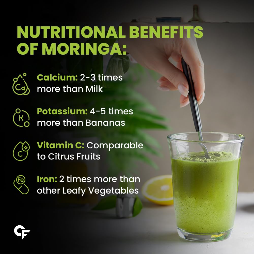 Carbamide Forte Organic Moringa Leaf Powder - Swadesiicart