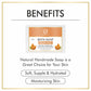 Nuerma Science Almond Bath Soap | Moisturizing & Softening Skin | Swadesiicart