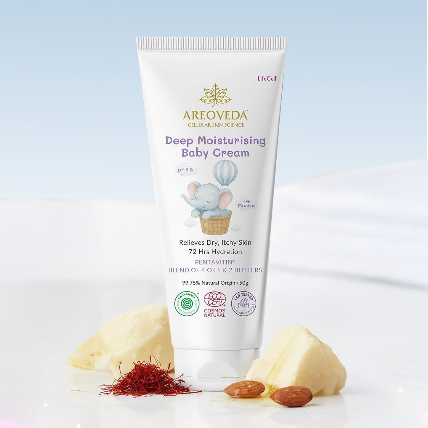AreoVeda Deep Moisturising Baby Cream | Swadesiicart