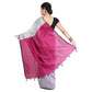 Desh Bidesh Women's Bengal Khadi Ghicha Handloom Cotton Silk Saree With Blouse Piece | Swadesiicart