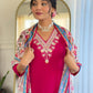 The52 Thread Work Rayon Fabric Straight Kurta, Pant and Dupatta Set - Swadesiicart