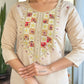 The52 Embroidered Rayon Fabric Straight Kurta, Pant and Dupatta Set - Swadesiicart