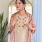 The52 Embroidered Rayon Fabric Straight Kurta, Pant and Dupatta Set - Swadesiicart