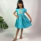 ArthLife Blue Unicorn Party Wear Dress