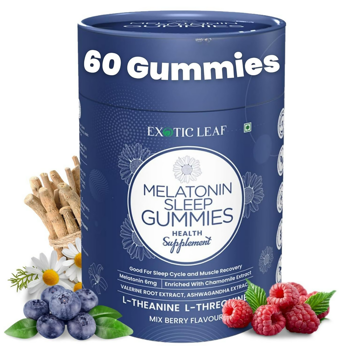 Exotic Leaf Melatonin Gummies - Swadesiicart