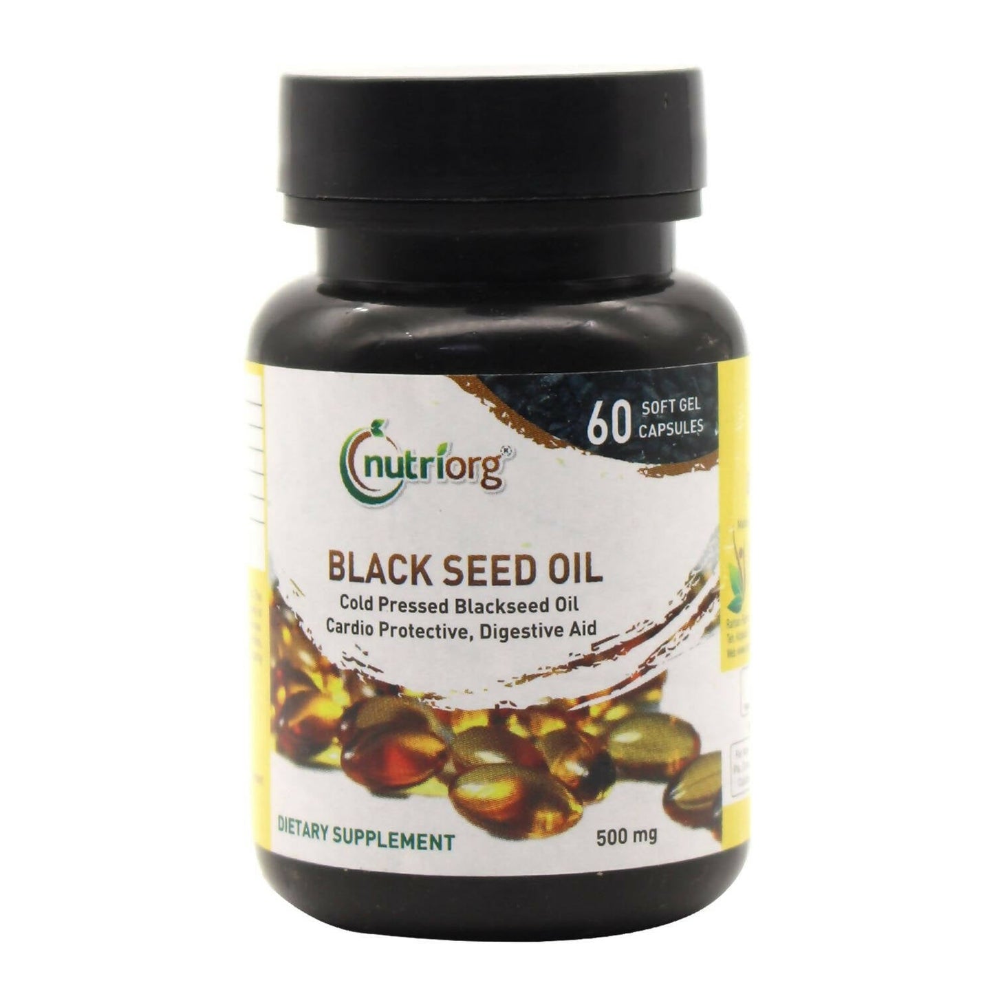 Nutriorg Blackseed Oil Soft Gel Capsules - Altcheeni