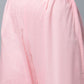Ahalyaa Women's Baby Pink Pure Cotton Printed Kurta Palazzo Set | Swadesiicart