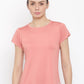 MKH Women Pink Dri-FIT Running T-shirt - Swadesiicart