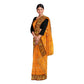 Exclusive Collection 100% Pure Cotton Musturd Tant Saree With Hand Weaving Work - Swadesiicart