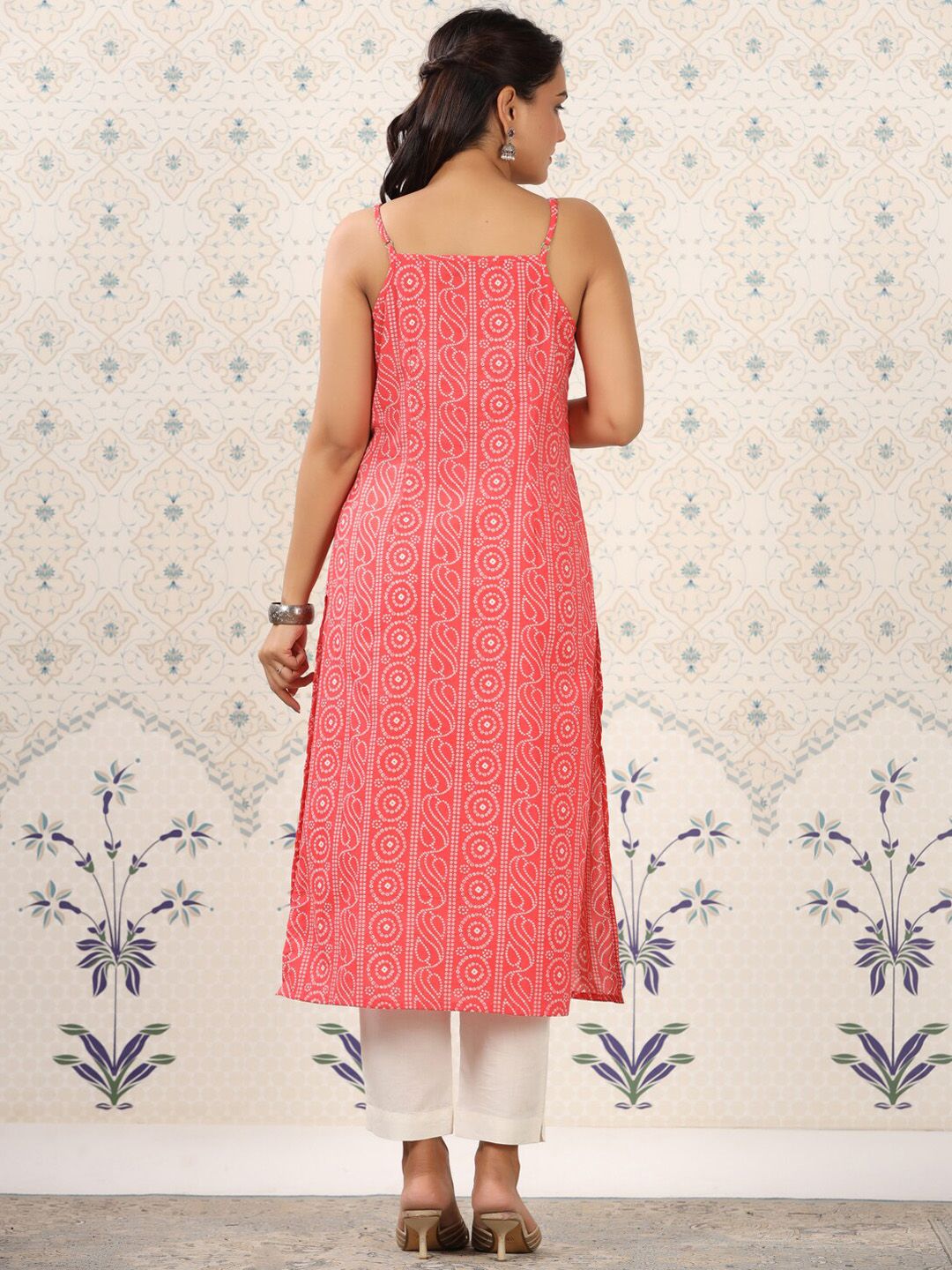 Ode by House of Pataudi Ethnic Motifs Printed Pure Cotton Kurta - Swadesiicart
