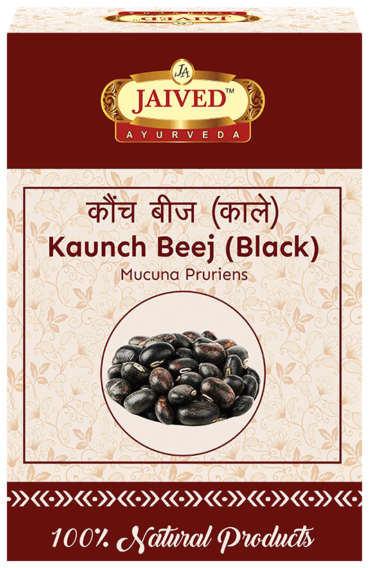 Jaived Ayurveda Kaunch Beej (Black)| Boosts Vitality, Enhances Energy | Swadesiicart