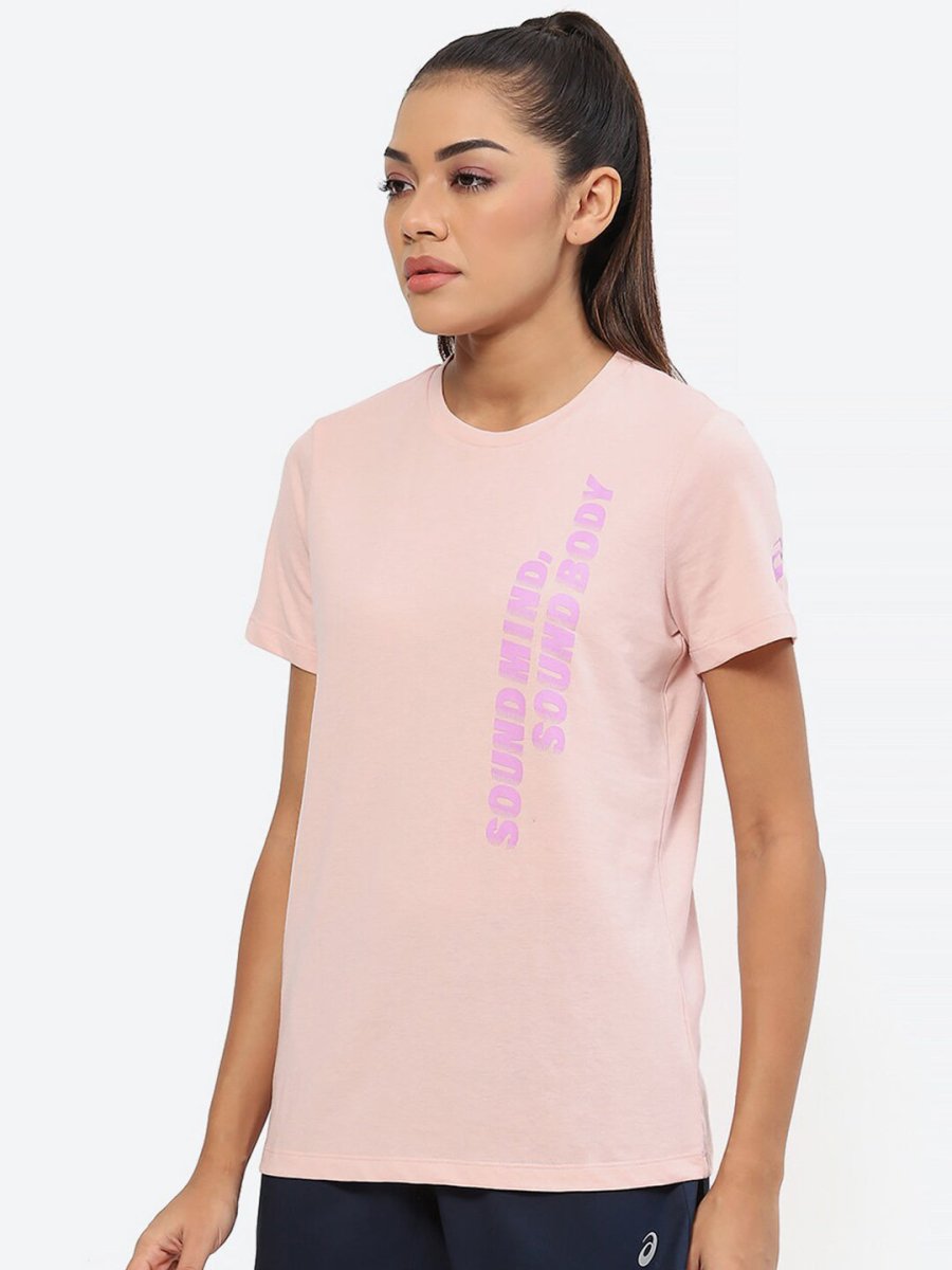 ASICS W Graphic SS T-Shirt | Swadesiicart