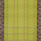 Exclusive Collection 100% Pure Cotton Light Green Tant Saree With Hand Weaving Work - Swadesiicart