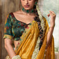 Anaita Designer Yellow Weaving Soft Tissue Silk Saree With Designer Blouse