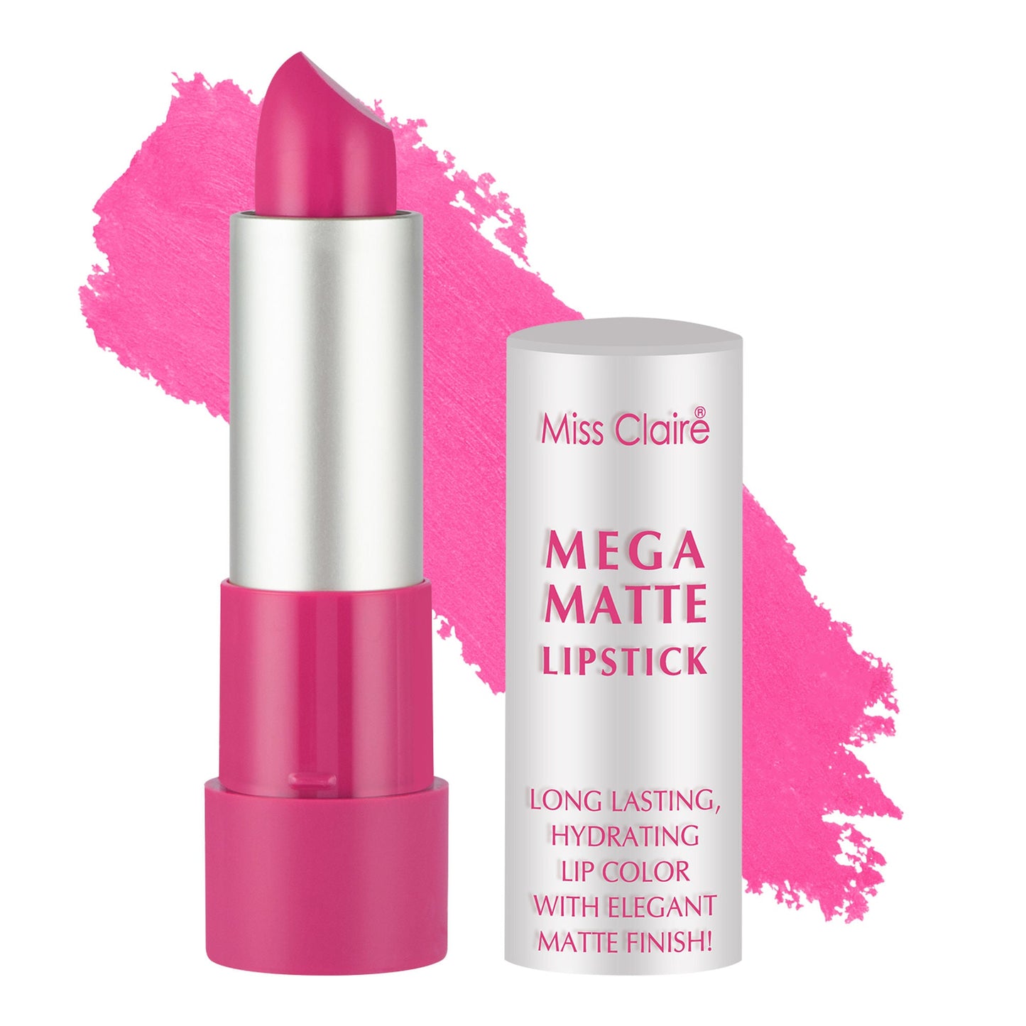 Miss Claire Mega Matte Lipstick - 16 | Swadesiicart