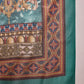 InWeave White Strappy Rama Green Dupatta Set - Swadesiicart