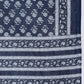 InWeave White Strappy Kurta Palazzo Set With Blue Floral Dupatta - Swadesiicart