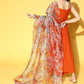 InWeave Orange Strappy Set - Swadesiicart