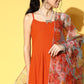 InWeave Orange Strappy Set - Swadesiicart