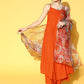 InWeave Orange Strappy Set - Swadesiicart