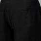 InWeave Black Strappy Set With Peach Hand Print Dupatta - Swadesiicart