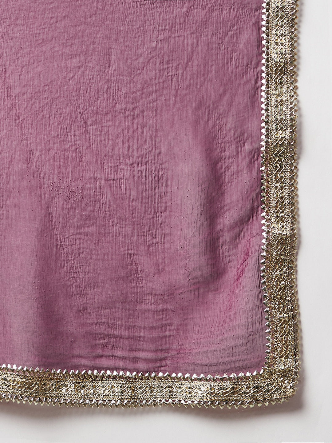 InWeave Wine Gota Mirror Sharara Set - Swadesiicart