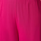 InWeave Fuchsia Strappy Set With Blue Fuchsia Organza Dupatta - Swadesiicart