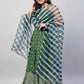 InWeave Women's Green Bagh Spaghetti Kurta Set W Green Le Dupatta - Swadesiicart
