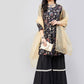 InWeave Black Tropical Sharara Set Gold Or Dupatta - Swadesiicart