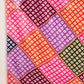 InWeave Women's Violet Sleeveless Flared Kurta Set Squar Badhani Silk Dupatta - Swadesiicart