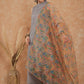 InWeave Women's Light Grey Lurex Kurta Set Multi Garden Or Dupatta - Swadesiicart
