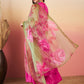 InWeave Fuchsia Olive Lurex Set - Swadesiicart