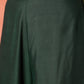 InWeave Dark Green Mandarin Patola Kurta Set - Swadesiicart