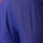 InWeave Ink Blue Anarkali Patola Kurta Set - Swadesiicart